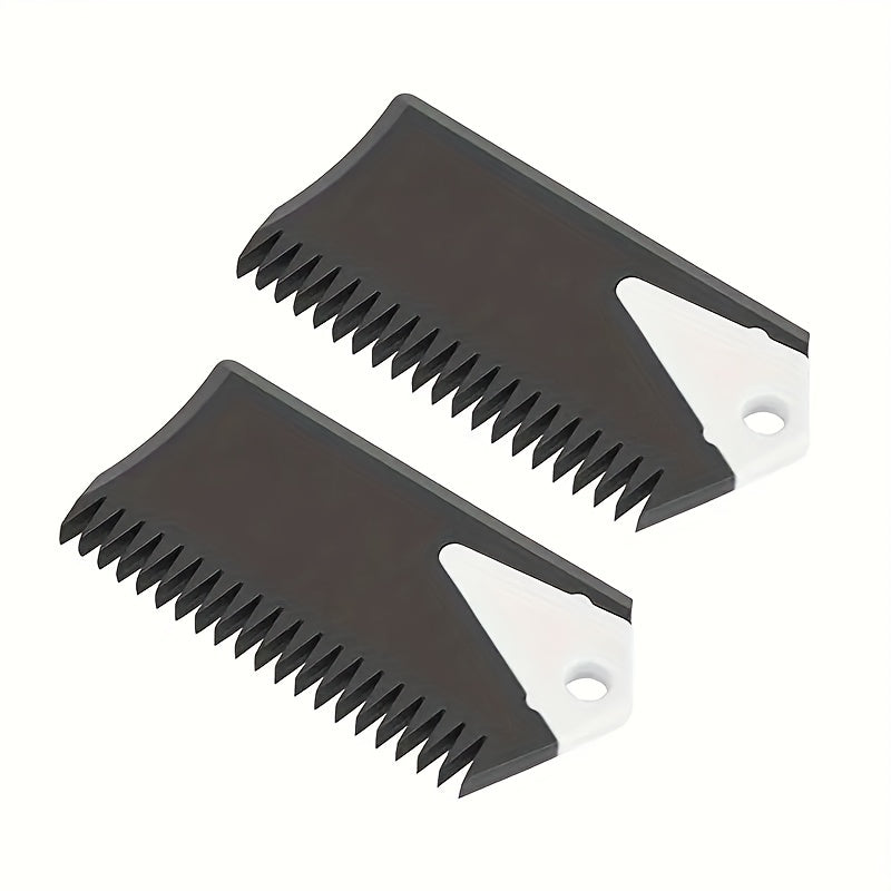 2pcs Surfboard Wax Comb PVC Bodyboard Remover and Cleaner