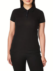 Women's Slapel Golf Sports Outdoor Short Sleeved POLO Shirt