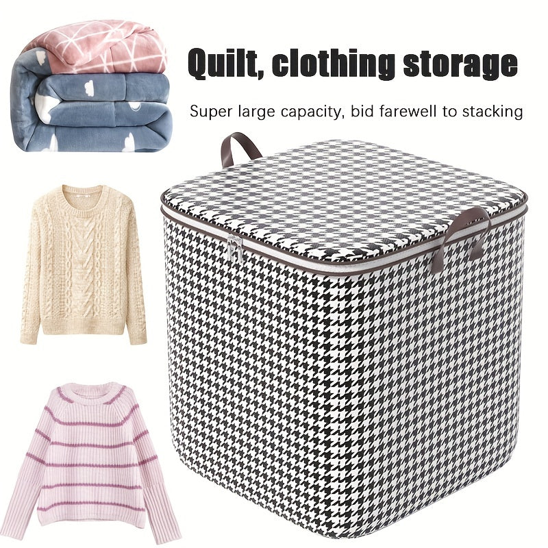 Non woven Quilt Storage Bag Zipper Organizer Bag