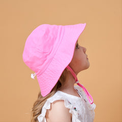 Toddler Baby Bucket Hat Adjustable Fisherman Hat Summer Wide Brim Beach