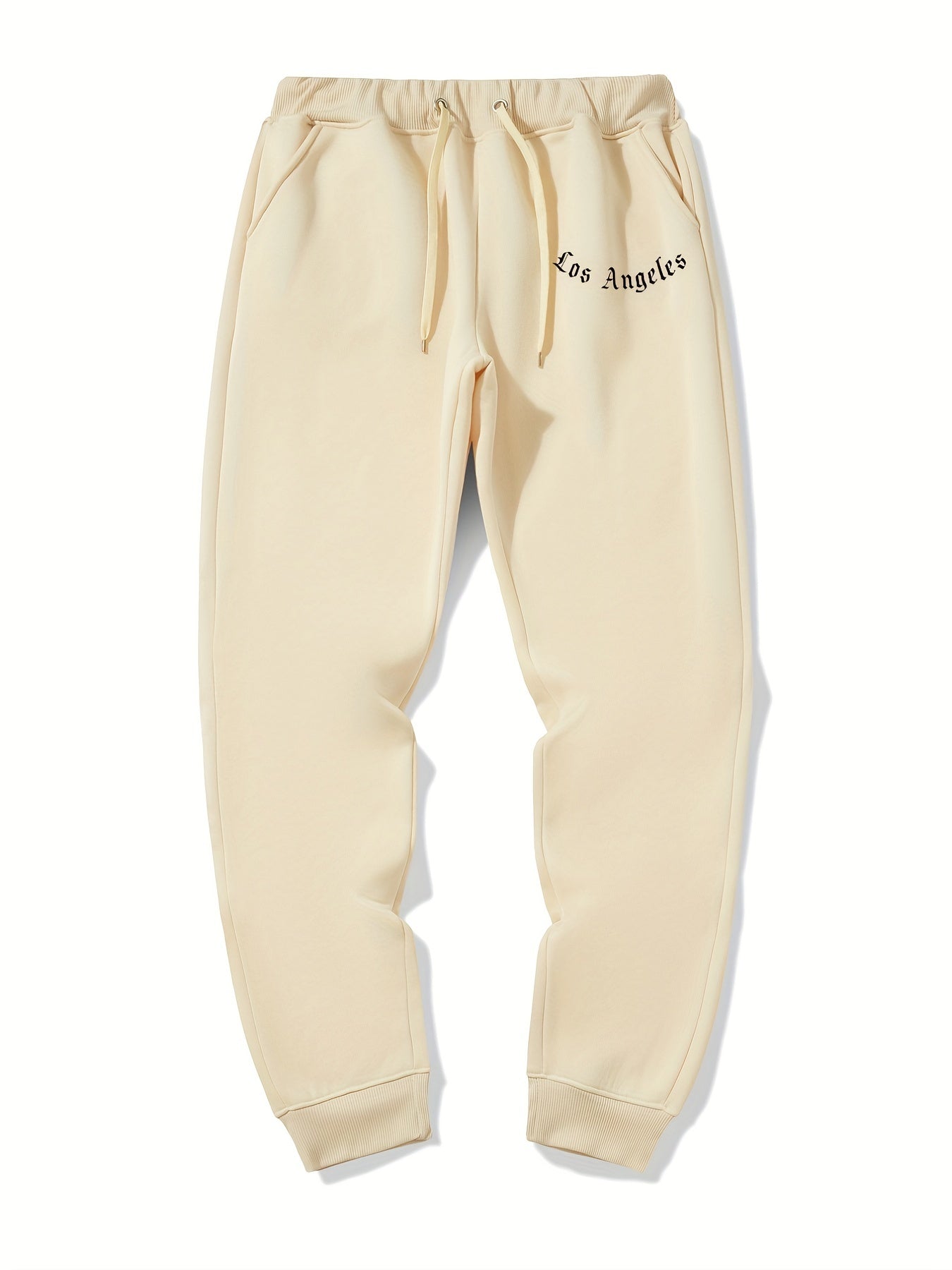 LA Casual Stretch Graphic Joggers Men's Sweatpants