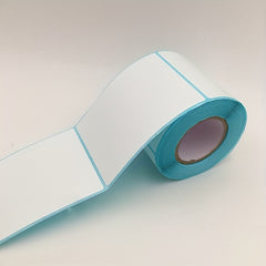 Heat Proof Paper Self Adhesive Labels 40 60 50 70mm Tag Sticker