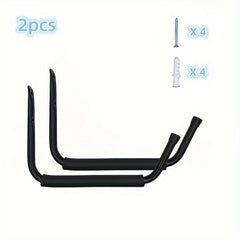 Metal Wall Mounted Storage Hook Rack for Surfboard Snowboard Skateboard