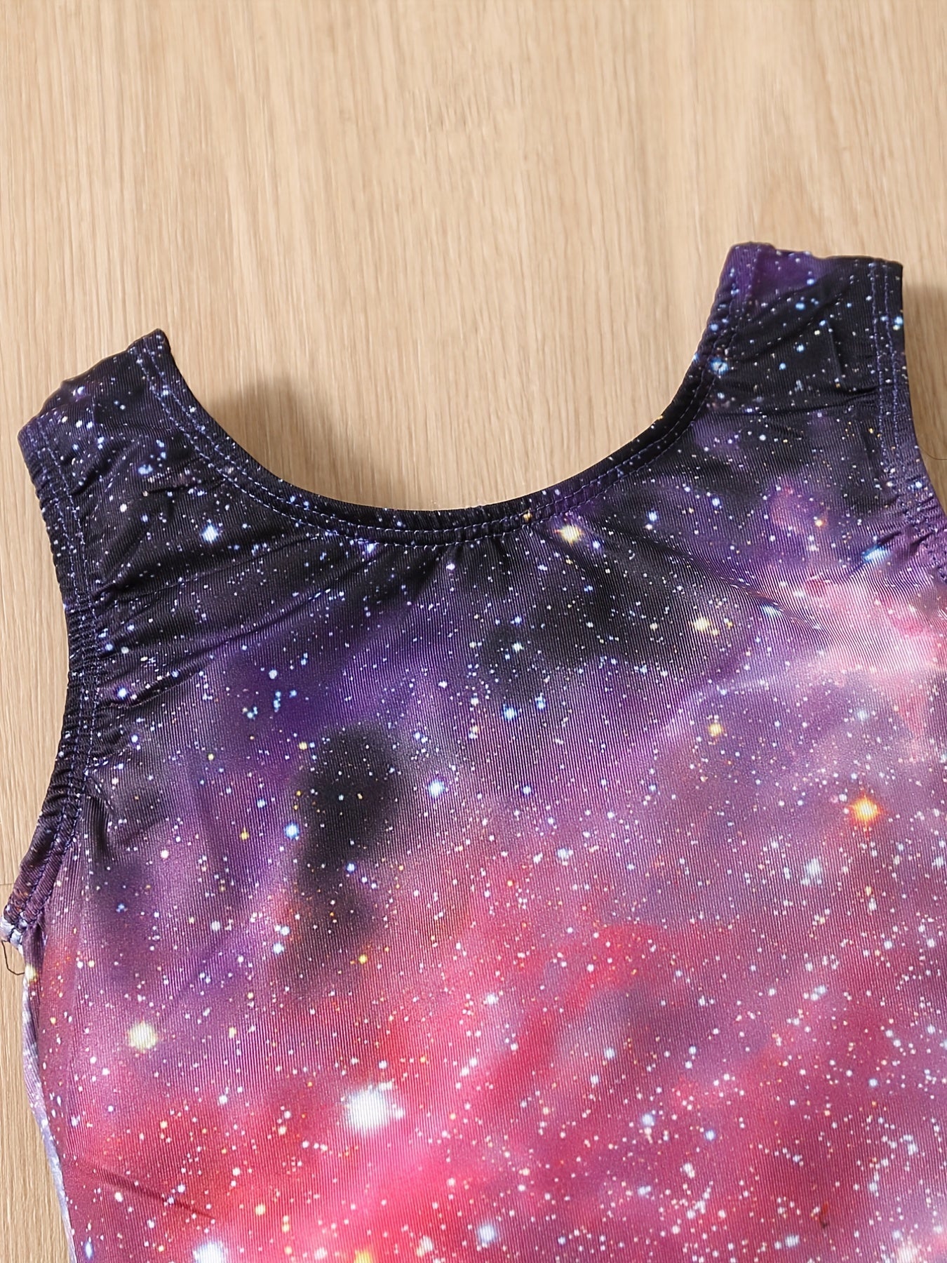 Toddler Girls Starry Graphic Swimsuit Romper