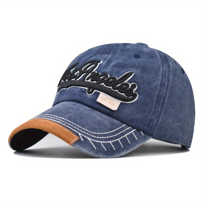 Unisex Cotton Sunshade Adjustable Baseball Cap For Outdoor Sport