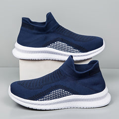 Men's Lightweight Slip On Casual Shoes Outdoor Non slip Soft Sole
