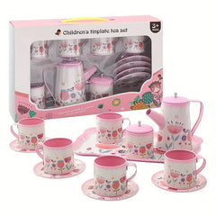 Girls Toys Tea Set Toy DIY Pretend Play Toy for Children Kids