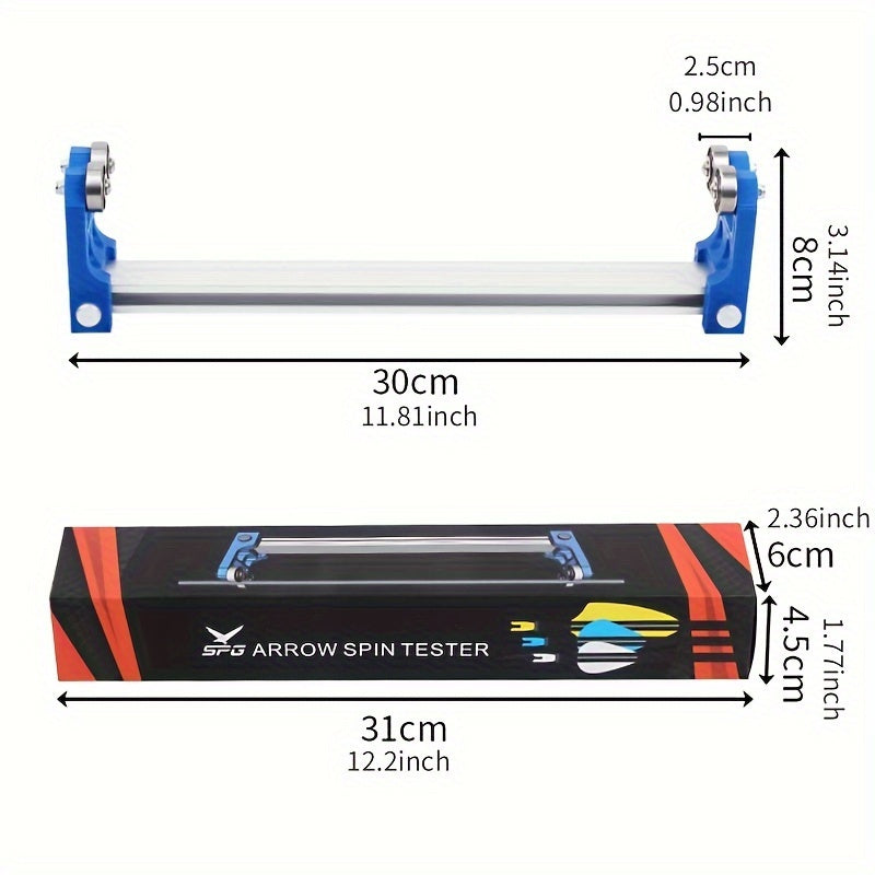 Archery Spine Tester Aluminum Alloy Small Resistance