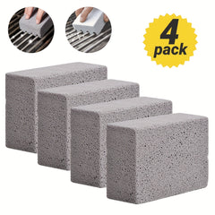 4 Pack Grill Cleaning Brick Block - Griddle Cleaner - BBQ Grill Stones