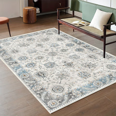 Persian Boho Kitchen Mat Anti Slip Carpet Absorbent Bath Laundry Floor Mat