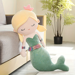 11.81In Mermaid Princess Plush Toy - Adorable Cartoon Mermaid Doll