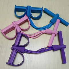Fitness Resistance Bands Yoga TPE Pedal Puller Sit up Exercise