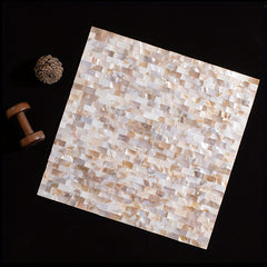 Seamless Natural Shell Mosaic Ceramic Tile for Furniture Decoration