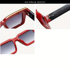 Men's UV Resistant Retro Sunglasses for Outdoor Parties