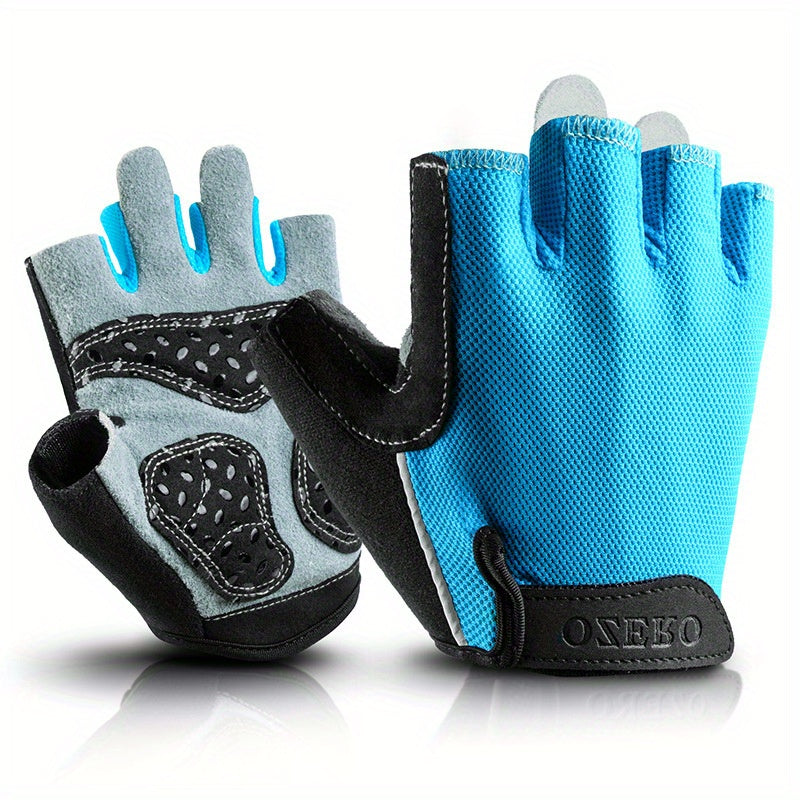 Men's Summer Cycling Gloves Anti-slip Half-finger Fitness Yoga