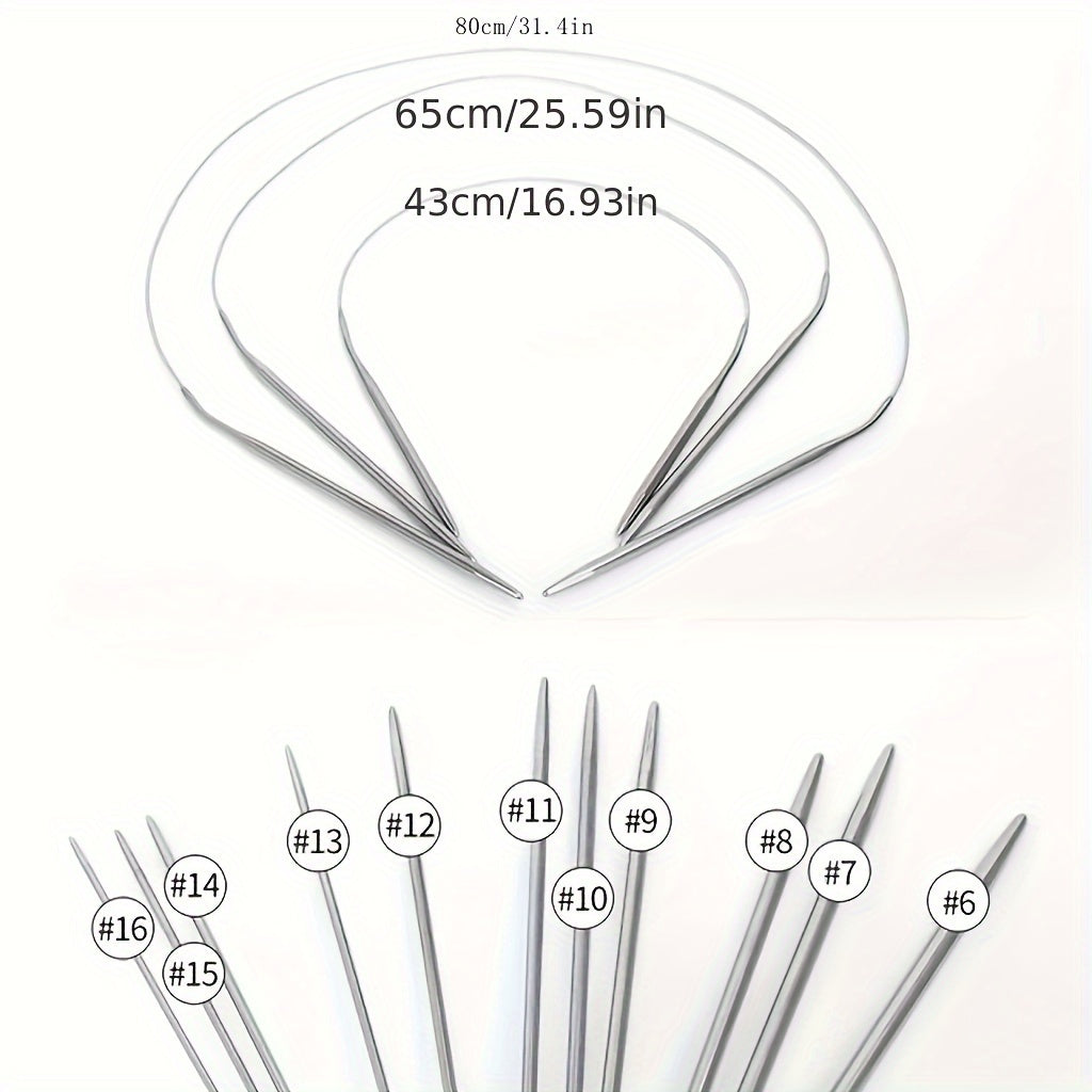 Stainless Steel Knitted Needle Set, Sweater Needle Stick Set
