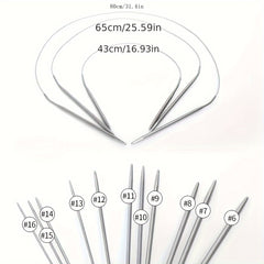 Stainless Steel Knitted Needle Set, Sweater Needle Stick Set