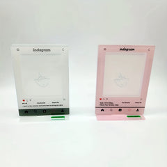 Acrylic Frame 3" Photo Display Frame Souvenir Frame