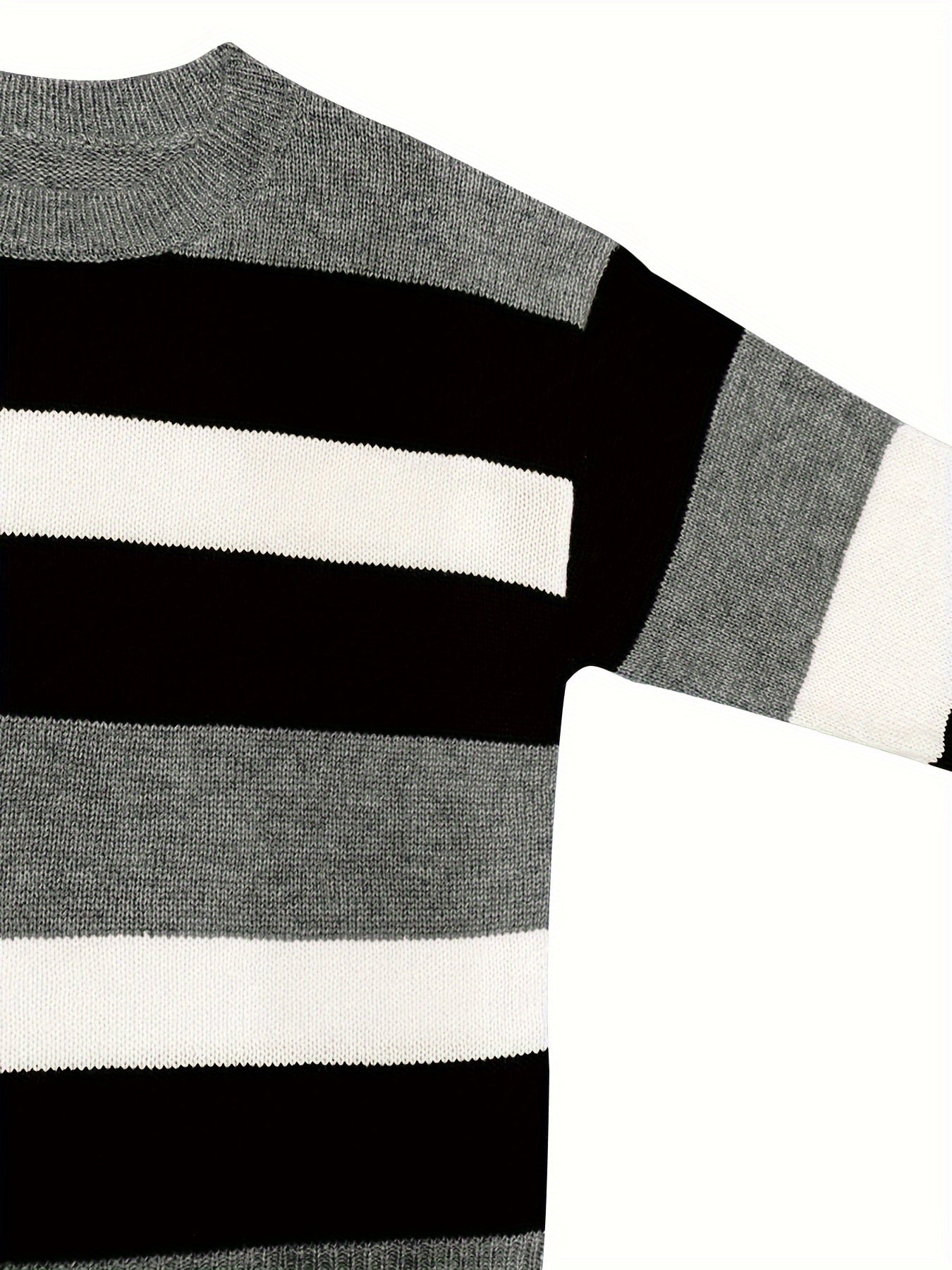 Striped Long Sleeve Sweater