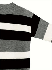 Striped Long Sleeve Sweater