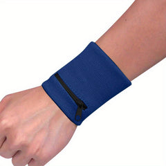 Kids Wrist Pouch Sport Gym Basketball Running Sweatbands Wrist Wrap Wallet
