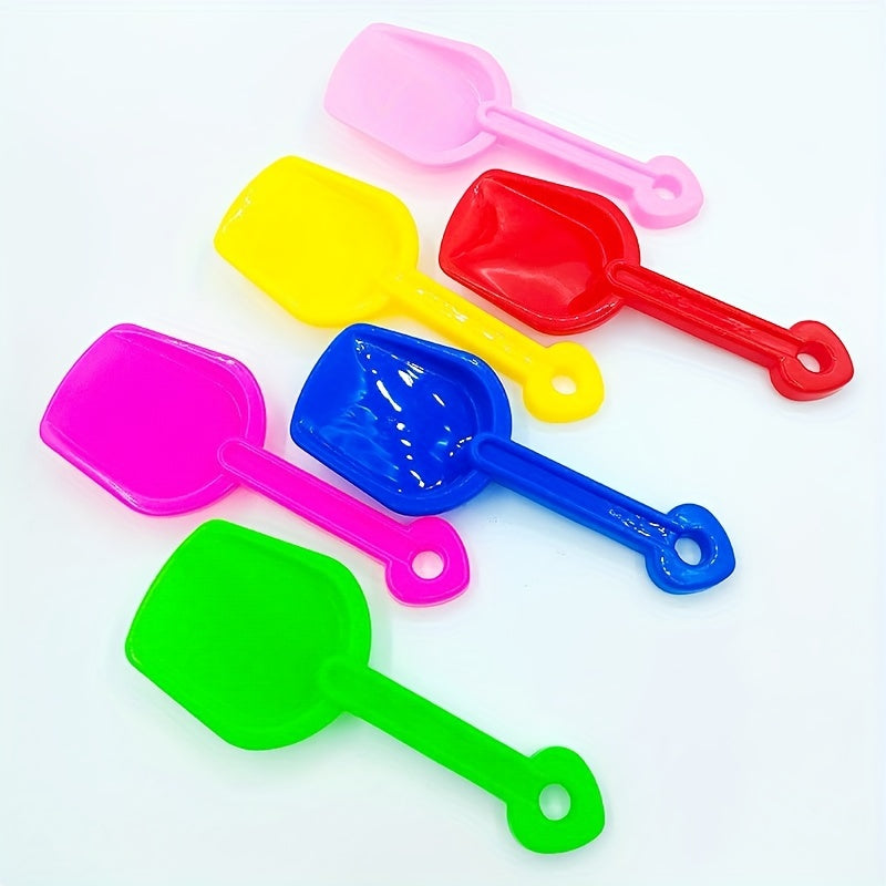 10pcs Beach Toys Plastic Small Shovels Kindergarten Sand Pool Sand Digging Water