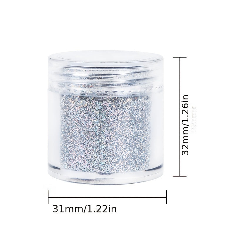 2 Pcs Chunky Holographic Glitter Sequins for Nails & Face