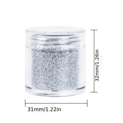 2 Pcs Chunky Holographic Glitter Sequins for Nails & Face