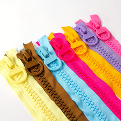 10pcs 20 Resin Zipper 24 Case Large Bag Stationery Bag Tooth Cartoon