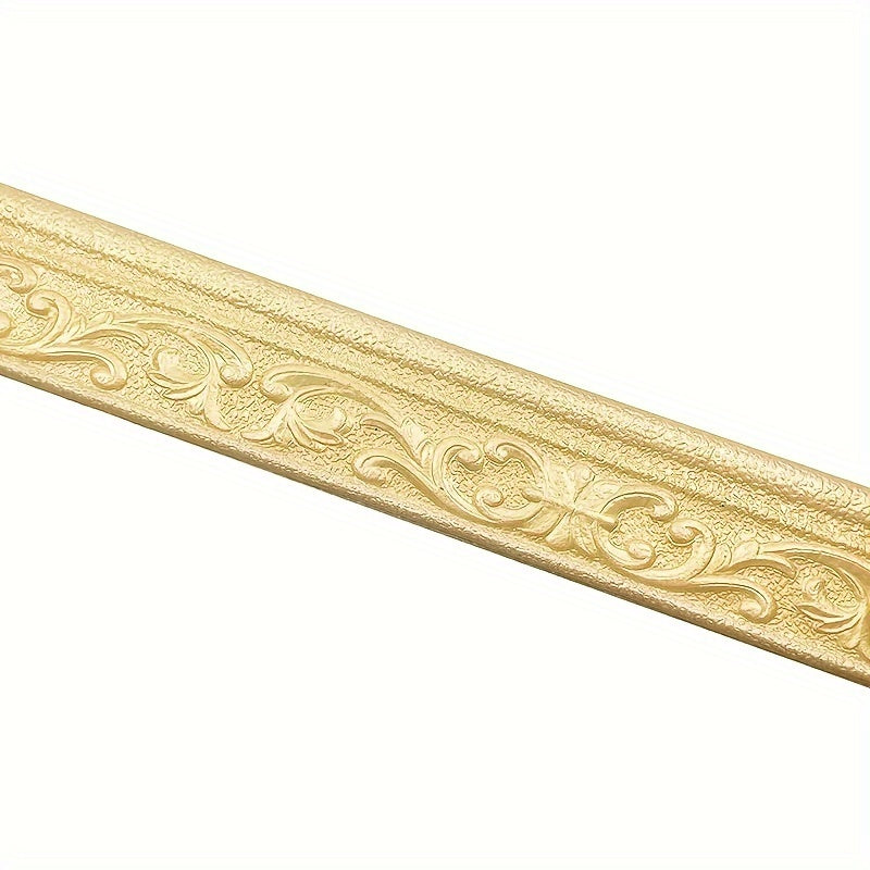 3D Foam Baseboard Waterstop Anti-collision Corner Decor