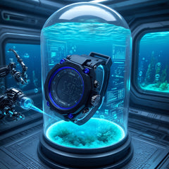 LASIKA Boys' Digital Sports Watch Alarm IPX7 Waterproof Swimming Step Counter