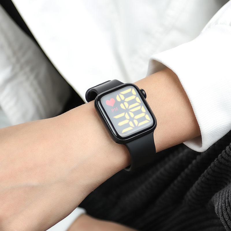 LED Large Dial Digital Display Electronic Watch