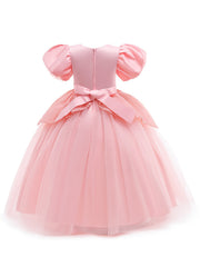 Princess Party Dress for Girls Birthday Halloween Ball Gown