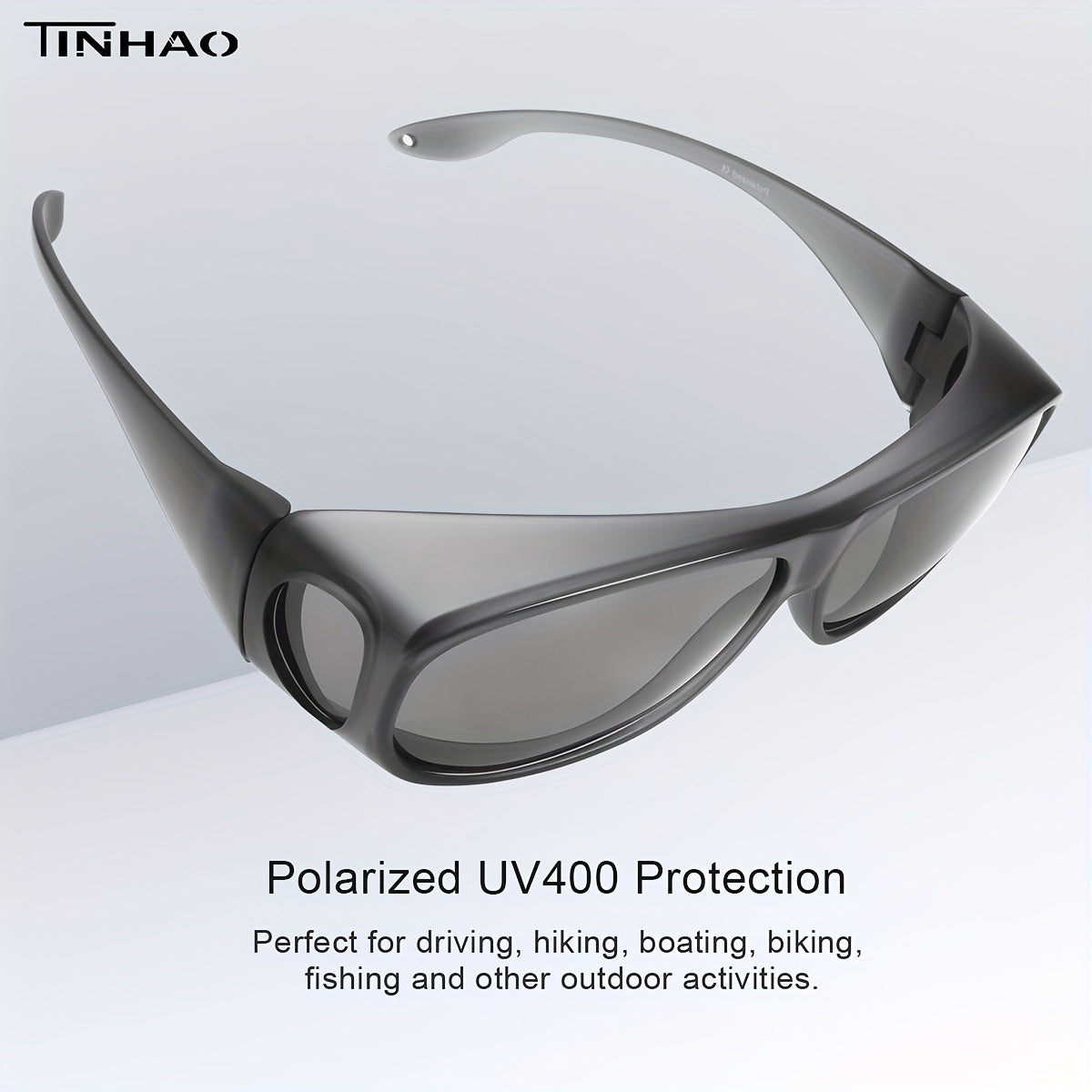 TINHAO Polarized Men's Sunglasses Fits Over Prescription Glasses