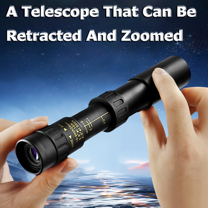 HD Portable Monocular Telescope for Outdoor Activities