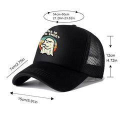 Unisex Sunshade Mesh Breathable Baseball Cap for Outdoor Sport