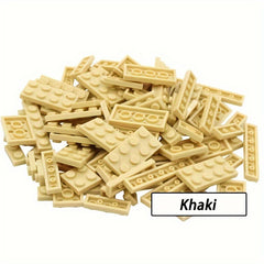 100pcs Low Wall Bricks Set Classic Building Blocks