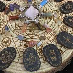 Witch Runes Divination Fortune Telling Rune Words For Crystal