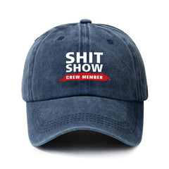 Fashionable Letter Printed Baseball Cap Adjustable Sunscreen Cap