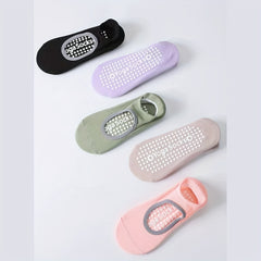 Professional Non Slip Grip Yoga Socks Strap Cross Soft Comfortable Sweat Absorb