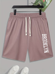 Brooklyn Print Men's Drawstring Shorts
