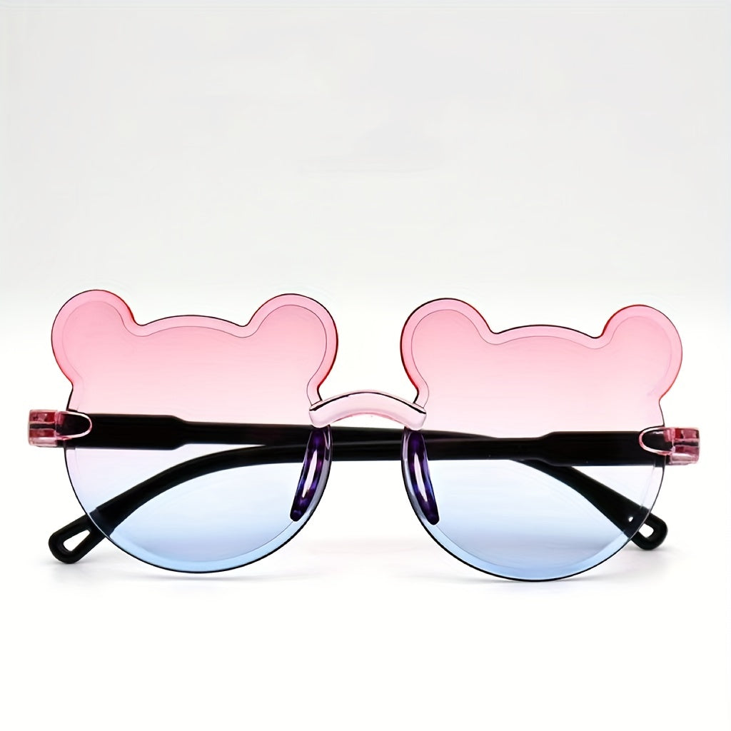 Gradient Bear Sunglasses for Toddlers - Stylish & Protective Gift