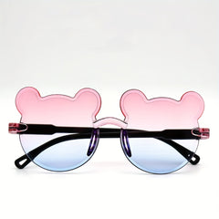 Gradient Bear Sunglasses for Toddlers - Stylish & Protective Gift