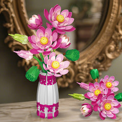 Lotus Building Blocks Set for Home Decor