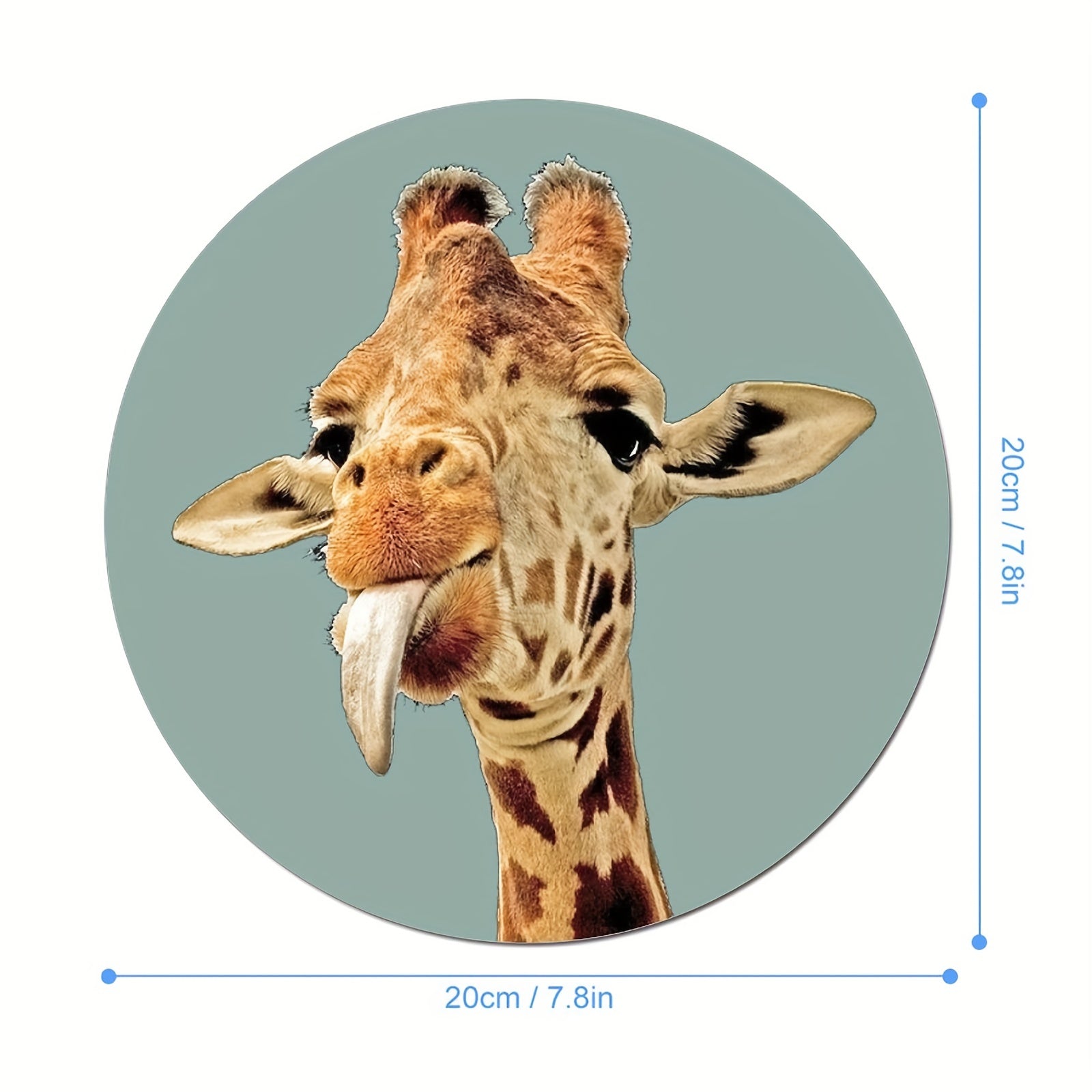 Giraffe Gaming Mouse Pad Non-Slip Rubber Base