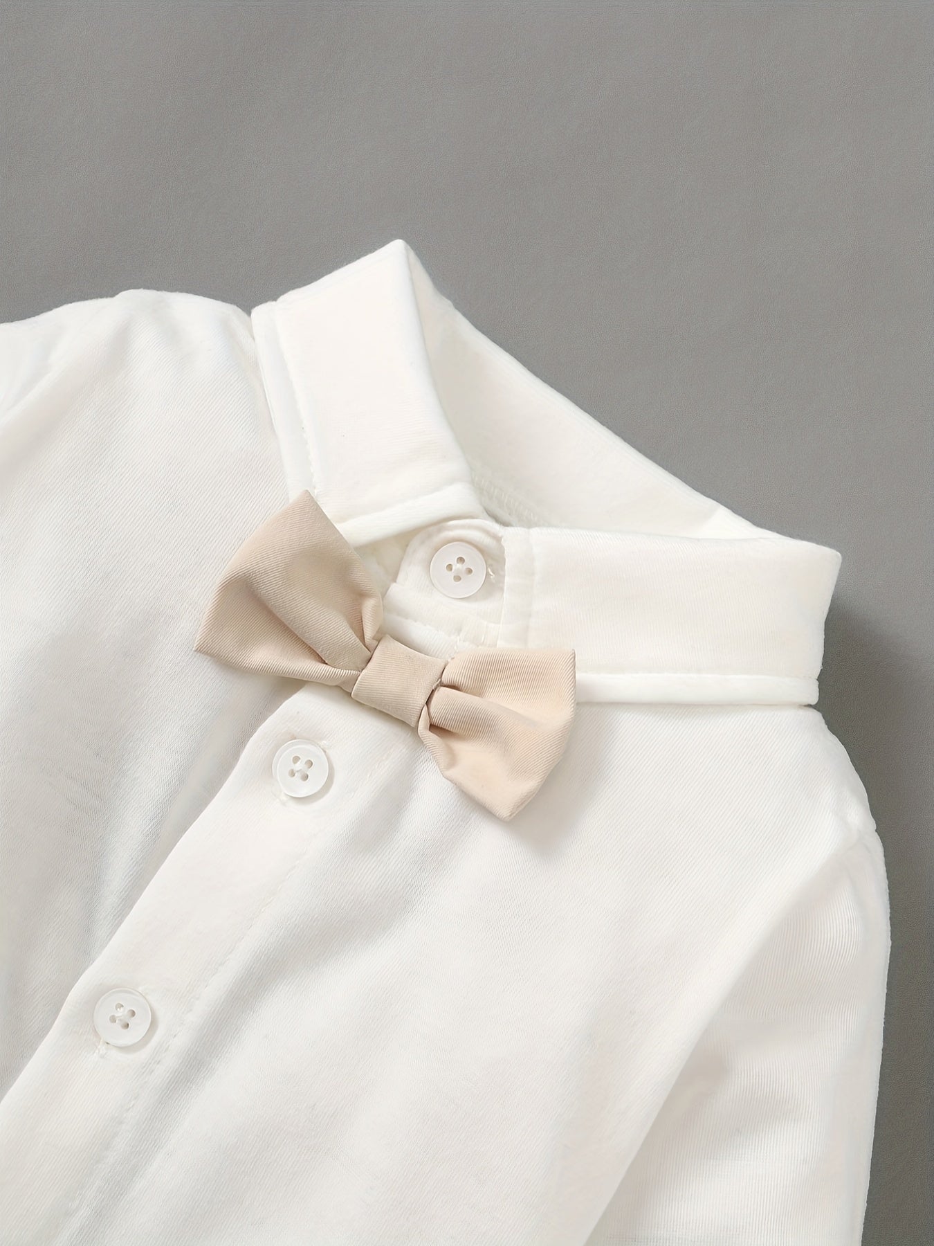 Baby Boys 2pcs Shirt With Suspender Pants Set