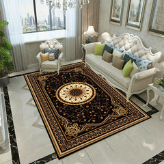 Boho Anti Fatigue Kitchen Rugs Vintage Absorbent Non Slip Soft Faux Sheepskin