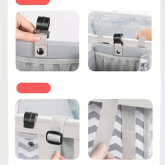 Baby Bedside Hanging Bag Diaper Clothes Organizer Storage Bag