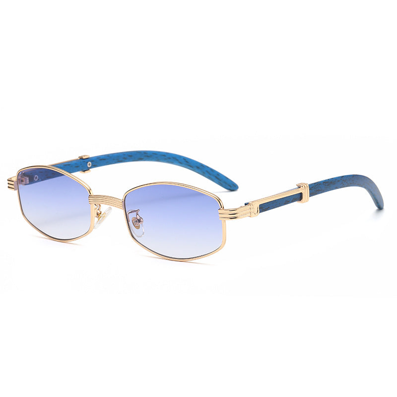 Oval Frame Gradient Sunglasses for Men & Women