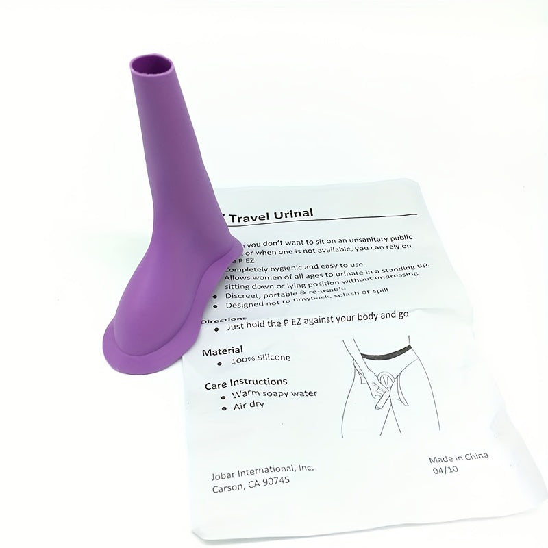 Portable Silicone Women Urinal Stand Up Pee Funnel